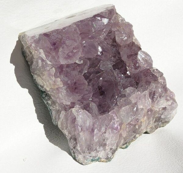 天然石 ブラジル産 アメジスト クラスター/原石 880g 鉱物 紫水晶