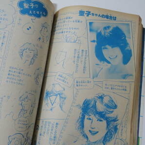 ◆小学六年生'81/7◆表紙河合奈保子/松田聖子たのきん沖田浩之の画像6