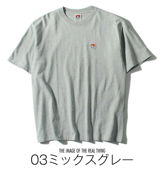 Tシャツ BEN DAVIS ビッグＴ　M / ミックスグレ－