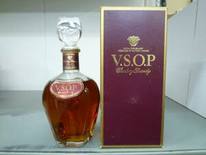  not yet . plug Suntory V.S.O.P 720m 40% brandy out box attaching 