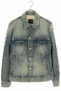 givenchy ジバンシー spike denim jacket スタッズ　デニムジャケット　L