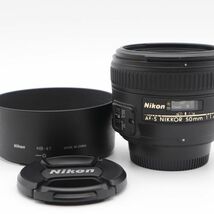【極上品】Nikon 単焦点レンズ AF-S NIKKOR 50mm f/1.4G #866_画像1