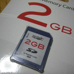 送料無料 未使用品5枚 SDHC非対応機で使える 2GB microSDとSDカード 希少品の画像5