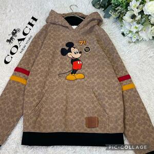 【美品】Disney x Coach★ミッキーコラボ★パーカー★Mサイズ