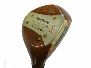 ■ヴィンテージ■マグレガー■ドライバー■ MacGregor 90th Anniversary Designed by Jack Nicklaus■R400■パーシモン■美品中古