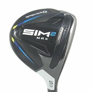 ■テーラーメイド■SIM2 MAX■5W■18■S■TENSEI BLUE TM50■中古■1円～の画像1