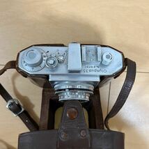 OLYMPUS 35 フィルムカメラ　古い革製カメラケース ビンテージ _画像3