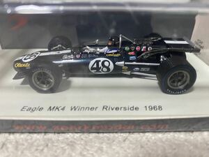 Sparkmodel「1/43 Eagle MK4 Winner Riverside 1968」/スパークモデルミニカーレーシングカーイーグル