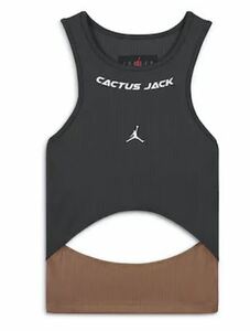 XS Nike Air Jordan x Travis Scott Cactus Jack Women's Tank Top Brown/Navy　W J SP TS ジョーダン x トラヴィス スコット タンクトップ