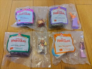  нераспечатанный McDonald's. happy комплект. игрушка редкий предмет ( Disney. Hercules фигурка )4 пакет 8 body комплект 1997 год. Vintage было использовано 