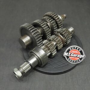 カワサキ Z1 Z2 KZ900 KZ1000 Z750Four LTD トランスミッションASSY 丸Z【060】USA-I-094