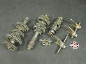 ヤマハ SR400 2H6 トランスミッションASSY【080】MTG-N-151