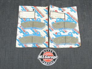 ホンダ NS250 CBR400 VF400 SUGAYA/スガヤ レーシングブレーキパッドset ※未使用品【060】MTG-O-691