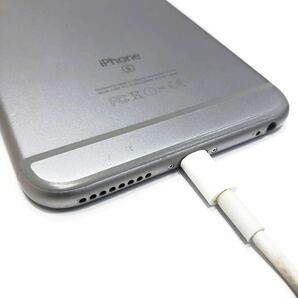 ☆1円スタート☆iPhone 6s Plus Apple アイフォン 初期化済 SIMロックあり 本体のみ スペースグレー 動作確認済 ボタン押しずらい の画像3