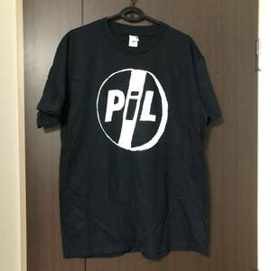 新品PILロゴTシャツ ブラック バンドTシャツ XL