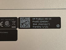 240424◎HP ノートPC ProBook 450 G5 Win10 Pro i5 SSD256GB◎送料無料_画像3