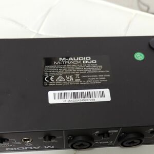 オーディオインターフェース　maudio