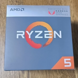 AMD Ryzen 2400G AM4 中古 3.6(3.9)GHz/グラフィック内蔵/4コア/L3:4MB/TDP65Wの画像1