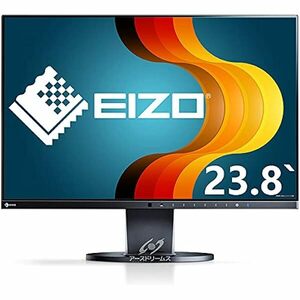 ☆E111☆ EIZO FlexScan EV2450-BK 超狭額ベゼル 23.8型ワイド　フルHD（1920x1080）IPSパネル ノングレア(非光沢)