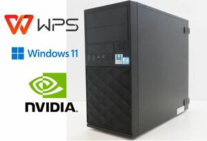 D416/HPC SYSTEMS HPC-H370M/CPU i7-8700K/RAM 32GB(16GB2)/M.2 NVMe512GB/WIN11Pro/Office WPS/GTX 1080Ti 11GB