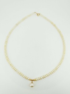  pearl necklace k18