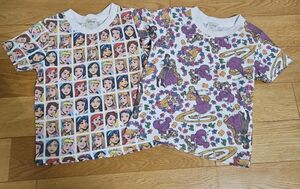 110サイズ　2枚セット　ディズニー　Tシャツ　プリンセス　ラプンツェル