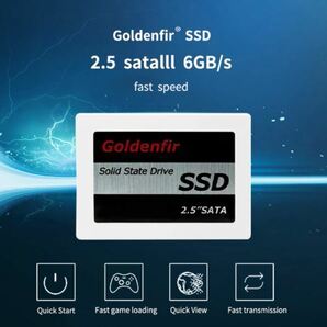 Ac-100 新品 SSD 1TB Goldenfir SATA3 6 0Gbps 未開封 ノートPC デスクトップPC 内蔵型 パソコン 2 5インチ 高速 NAND TLCの画像5