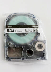  free shipping KING JIM original Tepra tape white 6.(SS6K) white 9.(SS9K) white 12.(SS12K) unopened goods . liking . combination . 2 ps 