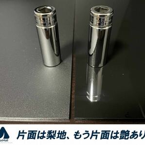 【送料込み】マッドフラップ 泥除けDIYに最適！EVAシート 黒 450mm x 300mm 厚さ3mm 4枚セット (SUVのドレスアップや競技車両などに！)の画像2