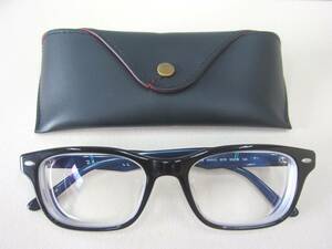 4E419MZ*Ray-Ban RayBan glasses glasses glasses RB5345-D times entering black . glasses * secondhand goods 