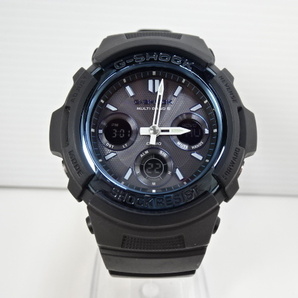 4M201SZ◎CASIO カシオ G-SHOCK マルチバンド6 AWG-M100A タフソーラー 腕時計 稼働品◎中古の画像1