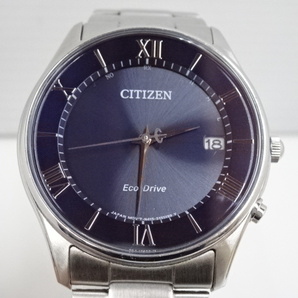 4M349NZ◎CITIZEN シチズン エコドライブ H415-S112907 ソーラー 腕時計 稼働品◎中古の画像2