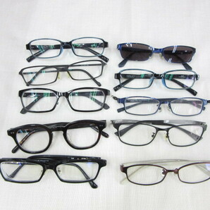 4D484MZ◎Zoff/JINS/サングラス/老眼鏡などを含む 180点超え 大量まとめ売り 眼鏡 ジャンク◎中古の画像3