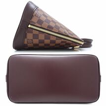 LOUIS VUITTON ルイヴィトン ダミエ アルマ N51131 ハンドバッグ エベヌ/351146【中古】_画像2