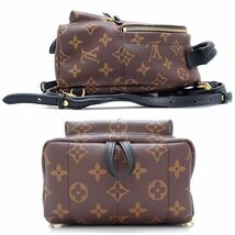 LOUIS VUITTON ルイヴィトン モノグラム パームスプリングスバックパックミニ M44873 リュック・バックパック ブラウン/351162【中古】_画像2