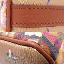 LOUIS VUITTON ルイヴィトン スピーディバンドリエール25 M21317 2Wayバッグ LVガーデン ゴールド ブラウン/351165【中古】_画像7