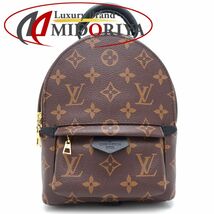 LOUIS VUITTON ルイヴィトン モノグラム パームスプリングスバックパックミニ M44873 リュック・バックパック ブラウン/351162【中古】_画像1