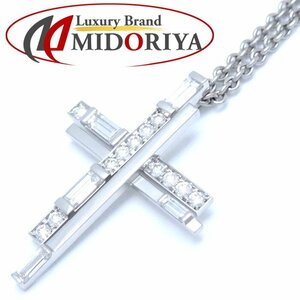 HARRY WINSTON Harry Winston трафик Cross подвеска колье бриллиант PEDPRERFTRF Pt950 платина /291669[ б/у ]