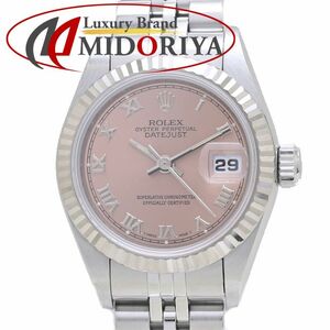 ROLEX ロレックス デイトジャスト 69174 K18WG ホワイトゴールド xステンレススチール レディース /39402【中古】【腕時計】