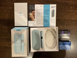 【送料無料】IQOS(アイコス) イルマi ブリーズブルー 購入2024年4月21日 美品 おまけ付き