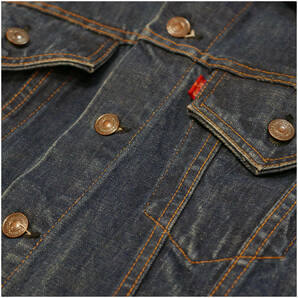 ￥100〜 LEVI'S 70505 BIGE 60s ビッグE 60s リーバイス デニム ジャケット ビンテージ 色濃い目 506 71205 557大戦 501 XX 507の画像2