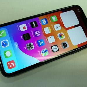 JJ711 SIMフリー iPhone11 ブラック 64GBの画像1