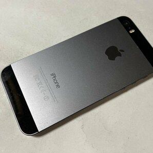 IG946 SoftBank iPhone5s 64GB スペースグレイ ジャンク ロックOFFの画像2