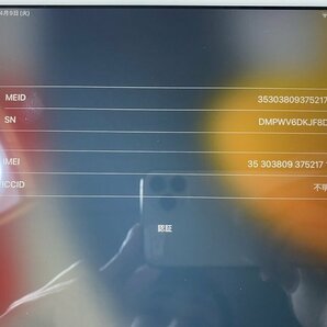 IG985 SIMフリー iPad (6th generation) 32GB Wi-Fi+Cellular シルバー ジャンク ロックOFFの画像3
