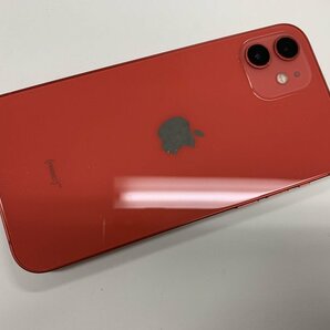 JK305 SIMフリー iPhone12 レッド 64GB ジャンク ロックOFFの画像2