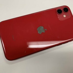 JK402 SIMフリー iPhone11 レッド 64GB ジャンク ロックOFFの画像2