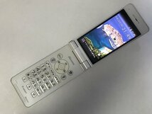 GK609 docomo P-01J ホワイト 判定〇 ジャンク_画像1