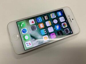 JK825 SoftBank iPhone5 ホワイト 16GB 判定○ ジャンク ロックOFF