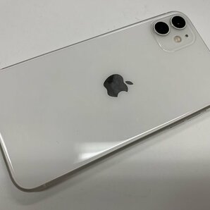 JL043 SIMフリー iPhone11 ホワイト 64GB ジャンク ロックOFFの画像2