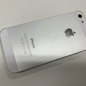 JL016 SoftBank iPhone5 ホワイト 16GB 判定○ ジャンク ロックOFFの画像2